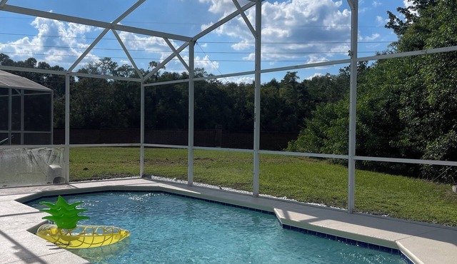 15 Min to Disney Cozy Home Heated Pool & Game Room
