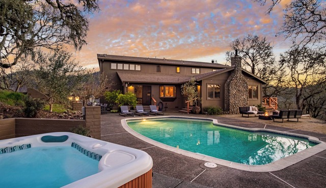 3.5-Acre 5BDR Rereat w/Views, Pool + Hot Tub, Fire Pit | Gable by AvantStay