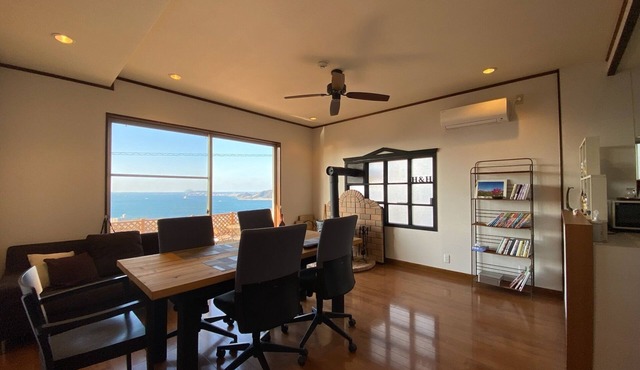 A house with a night view and a healing wood stove - HH/Kitakyushu Fukuoka