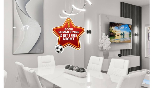 August Is the Smart Choice/Reserve now and we'll add 1 free night.