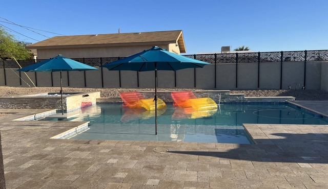 Beautiful home with SPARKLING pool & spa! Miles and miles of off roading.