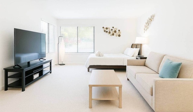 Big Room Queen Bed & Sofa Bed/Perfect environment