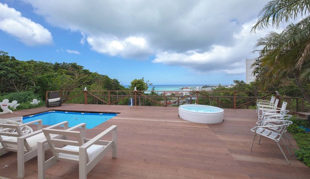 C 380㎡ Seaview on the Top of Onna Quiet 4BR 3bath