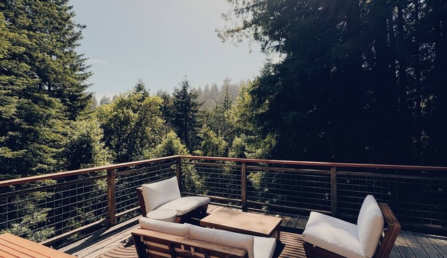 Cabin in the Redwoods - Close to Hiking & Beaches w/Hot Tub and Game Room