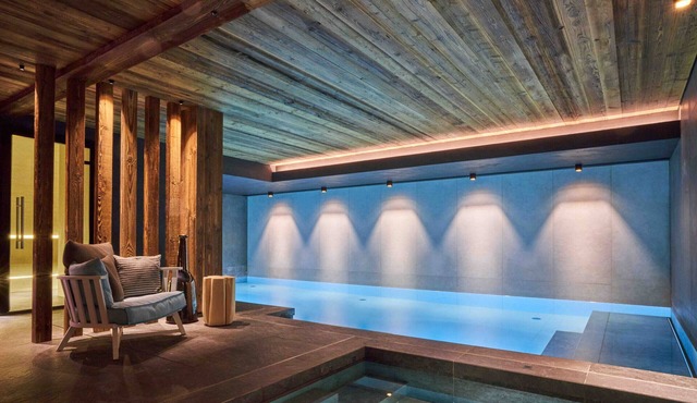 COMBLOUX - Chalet de prestige vue Mont-Blanc in Combloux