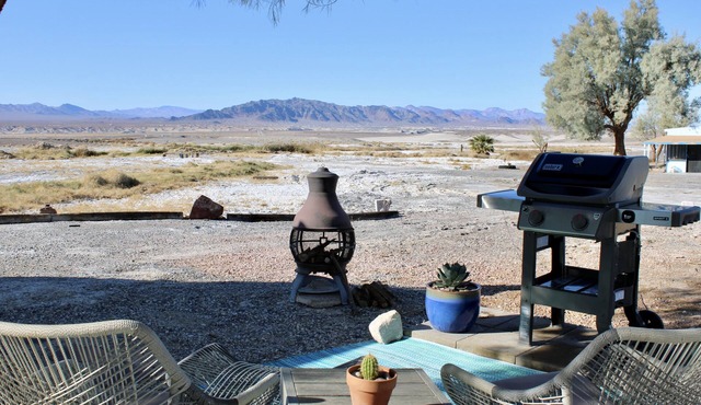 Death Valley Hot Springs Airstream in Tecopa