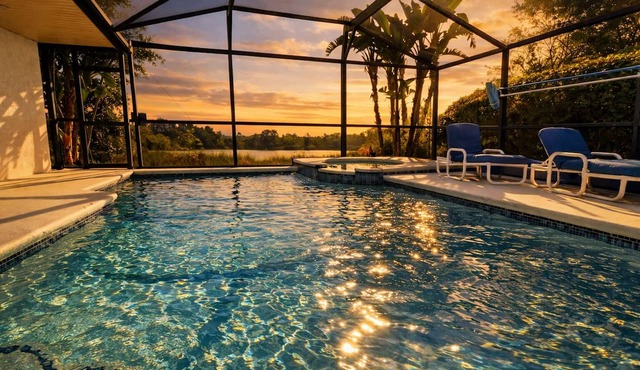 Disney Area Pool Home with Hot Tub & Game Room