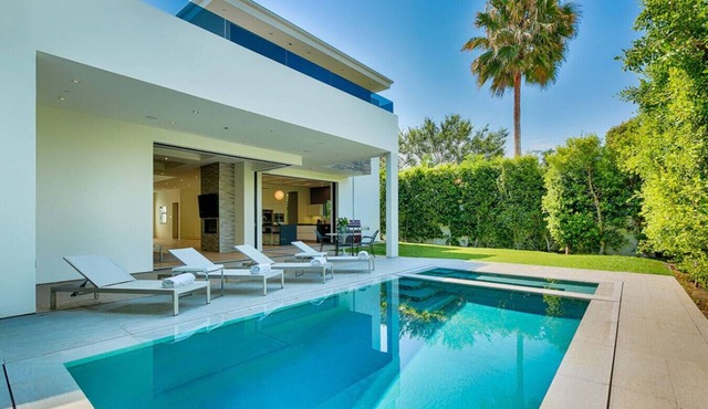 Elevated WeHo Modern Retreat w/Pool & Privacy