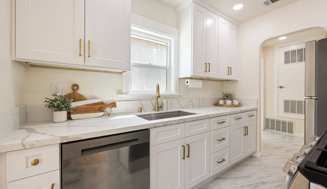 Enjoy a stylish experience at this Ultra Chic home away from home.