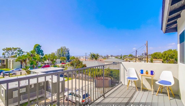 Entire Private House Near San Diego Downtown & Beach, 3 Bedrooms 3 Bathrooms, Available Now