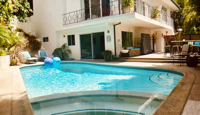 Fun & Luxurious Hollywood Oasis Private Pool/Spa-Best Location-Double Quarters