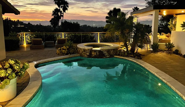 Gorgeous Newly Remodeled Open Plan Home With Spectacular City Views and Sunsets.