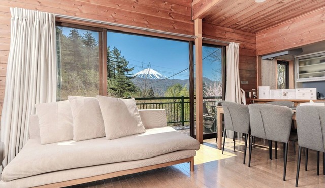 Hideaway lodge with a view of Mt Fuji Near Lake Saiko BBQ Corporate training/Minamitsurugun Yamanashi