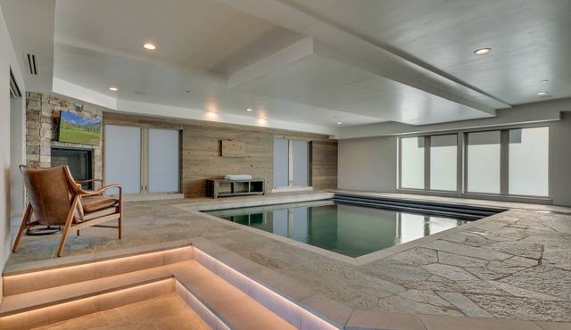 Indoor Pool Luxury Lakeside Estate w/Private Dock, Theater, Hot Tub & Views: The Reserve