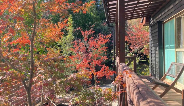Kirishima | A private villa with its own hot spring and Japanese garden/Enjoy Takachiho Ranch, hiking, and local izakayas.
