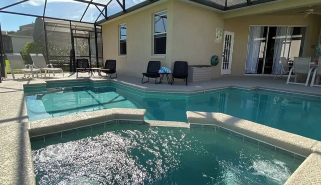 Luxury 6-Bedroom Home with Pool & Spa Near Disney Orlando!