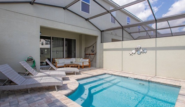 Luxury Contemporary Style Townhome on Solara Resort, Orlando Townhome 6279