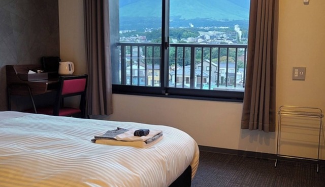 Main guest room Mountain side Tsurumidake sid/Beppu Ōita