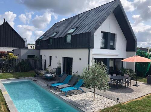 Maison d'architecte Rennes, meublé de tourisme 4 étoiles in Saint-Grégoire