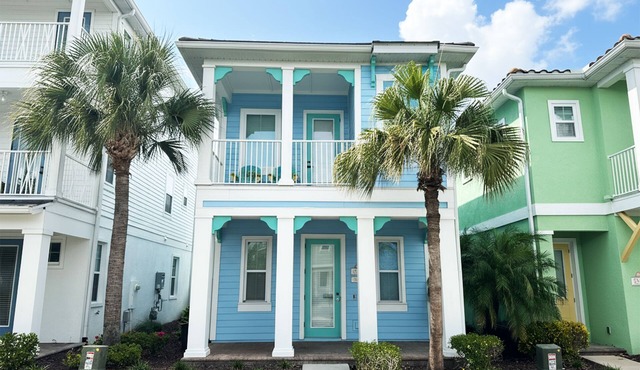 Margaritaville Luxe Cottage 2 Master Suites Disney ~5m Walk to Fun & Eats