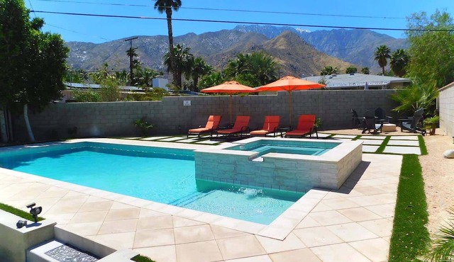 Modern Palm Springs Retreat with Heated Pool