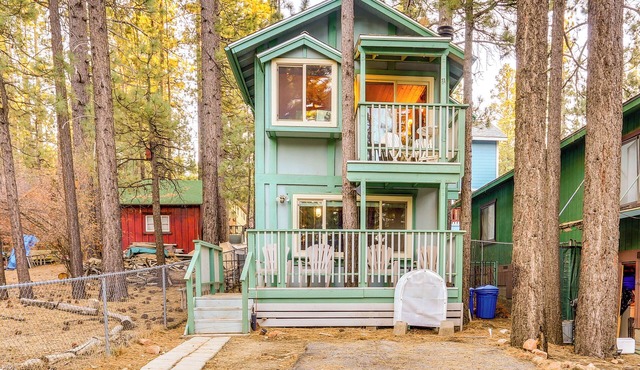 Near Skiing & Hiking: Dog-friendly Big Bear Cabin