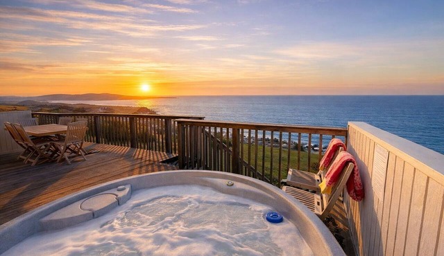NEW! Ocean View! Dillon Beach Retreat! Hot Tub & Game Room! Bella Oceana