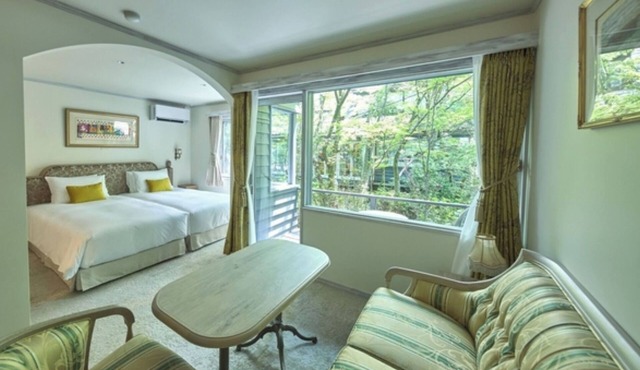 Nonsmoking 2bed suite with sauna 2 people Room only Age limit 10 years and over/Kitasakugun Nagano