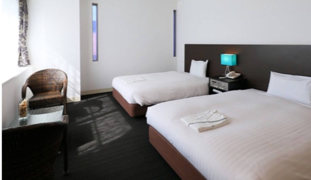 Nonsmoking Deluxe Twin Room Breakfast included/Oshima-gun Kagoshima
