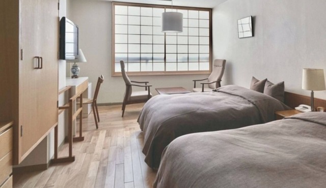 Nonsmoking Westernstyle room twin bed Accommodation only/Saga Saga
