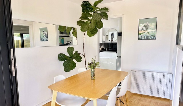 Rad Stay Mar Vista. Open concept two bedroom house with large private yard.