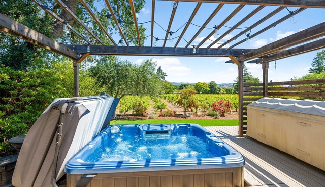 Relax in St. Helena - Hot Tub, Vineyard Home, Game Room, Dedicated Work Space