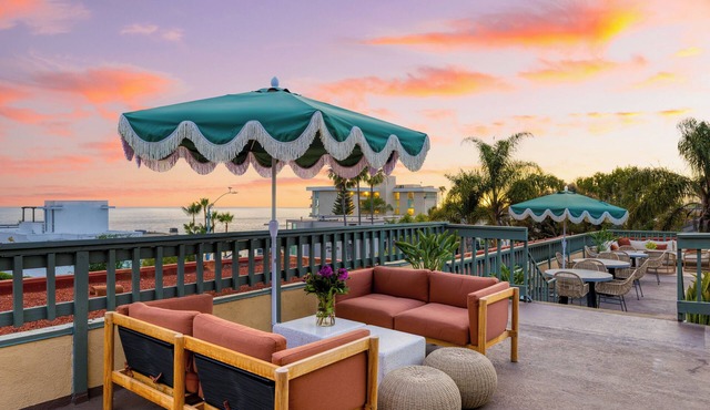 Rooftop Ocean Views + Pool + Hot Tub + Walk to Beach | The Mara by AvantStay