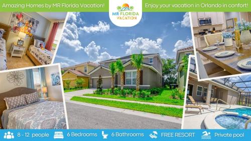 Solterra Resort villa 6 Bedrooms Pool spa Disney Family Vacation Offer