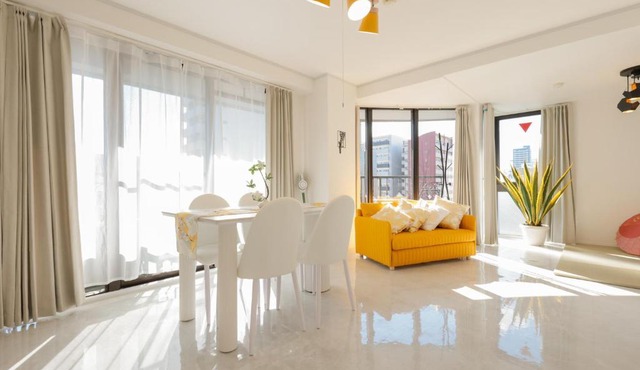 Spacious 3BR Apartment for 8 guests near Namba with Free WiFi
