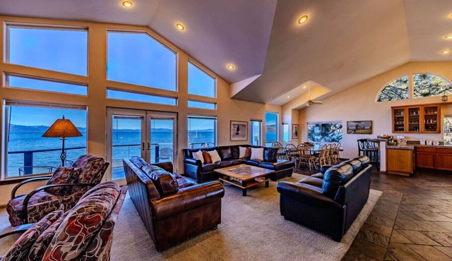 Tahoe Meadows Lakefront | Hot Tub | Beach