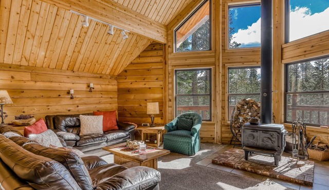Terrific Mountain Escape with Wood-Burning Fireplace, Easy Ski Access