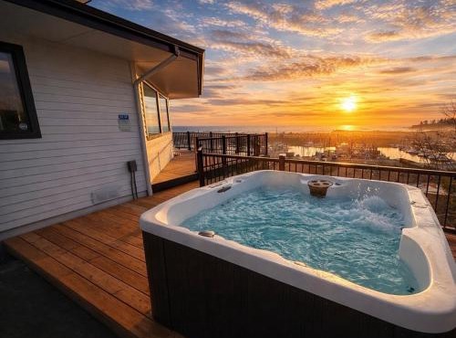 The White Haus - Harbor Views, Hot Tub, Game Room