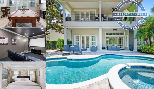 Theater Room | Games Area | Private Pool | Close to The Grande