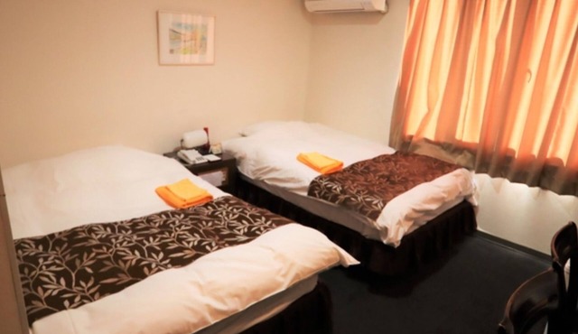 Twin room smoking with natural hot spring and fr/Oita Ōita
