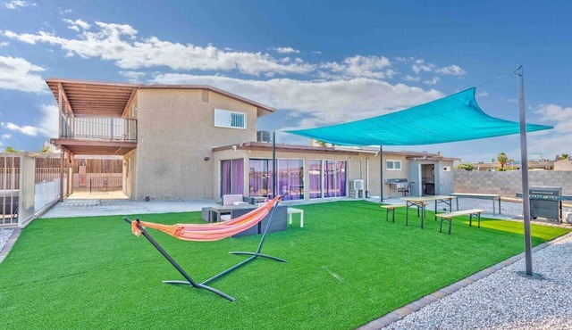 two luxury villas with one price hot tub/pool