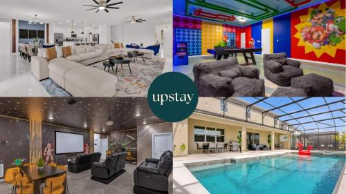 Upstay - Epic Group Getaway with Pool & Theater