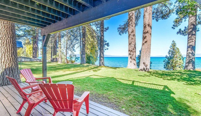Waterfront S Lake Tahoe Property with 2 Houses - Near Downtown and Casinos