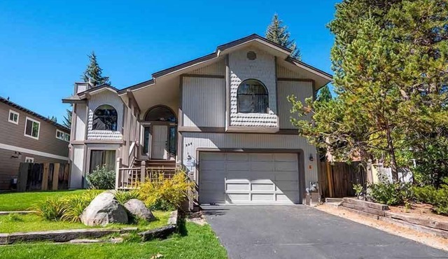 Waterfront Tahoe Keys Home with Private Boat Dock, Hot Tub & Mt. Tallac Views
