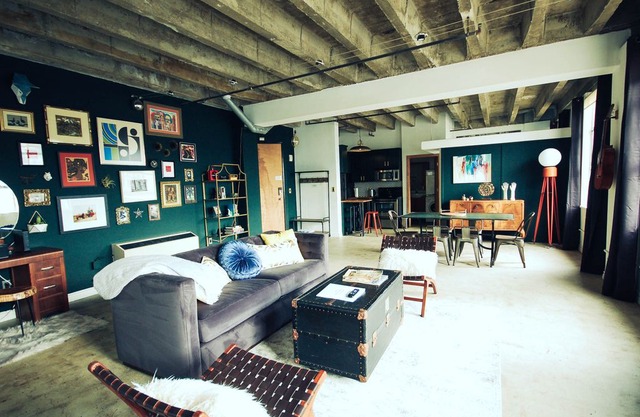 Downtown Historic Core 10th Floor Industrial Loft with Views