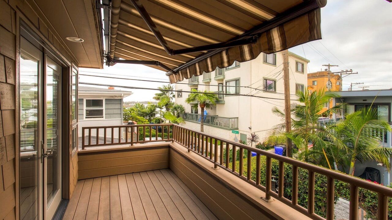 Photo of Patio Balcony in South Mission Beach