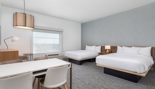 Studio, 2 Queen Beds (Mobility Accessible, Tub)