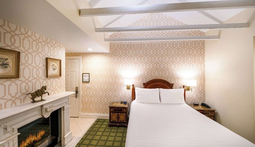 Standard Room, 1 Queen Bed, Non Smoking, Fireplace