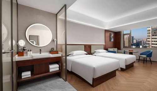 Deluxe Room, 2 Double Beds, Non Smoking