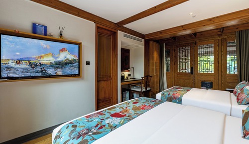 Landscape Garden Family Twin Room